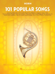 101 Popular Songs French Horn Book cover Thumbnail